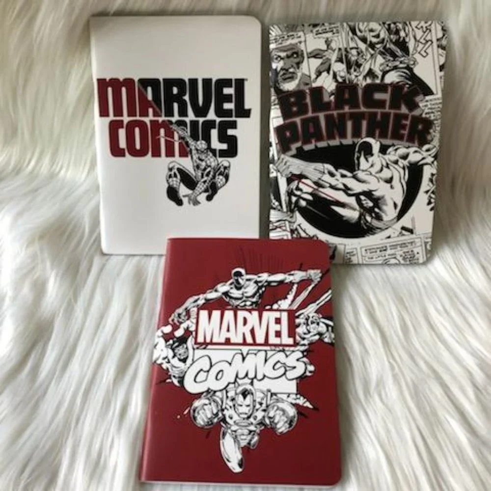 Marvel Comics Set of 3 Notebooks